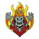 Lich Enamel Pin - Red/Yellow
