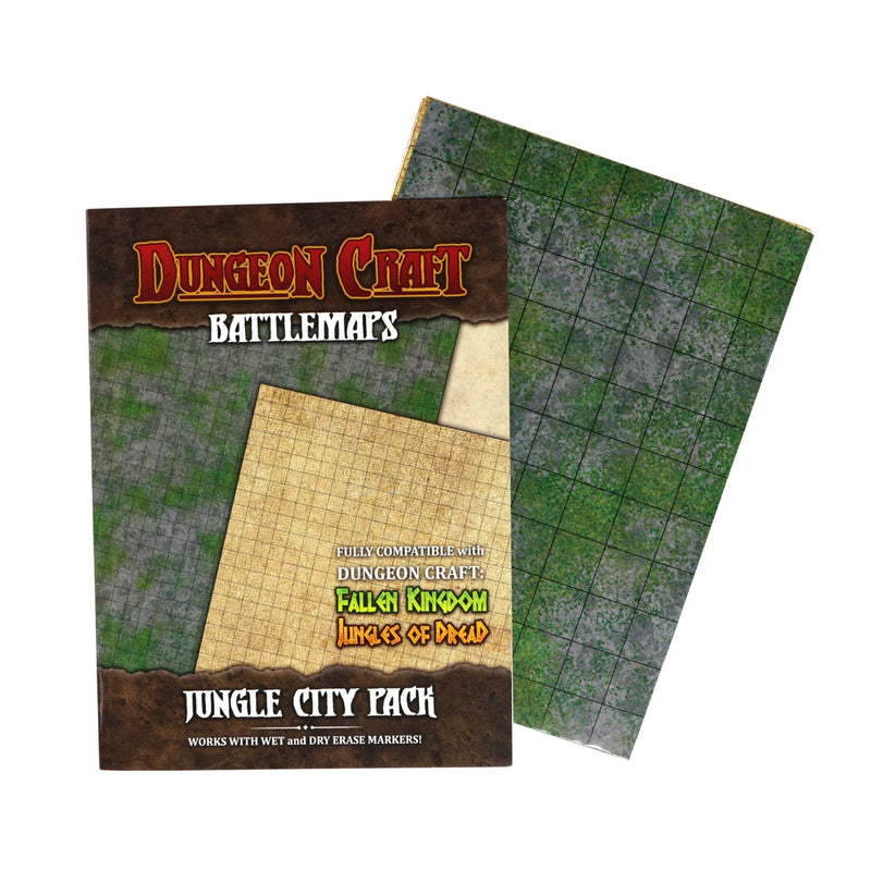 Dungeon Craft Battlemaps: Jungle City Pack
