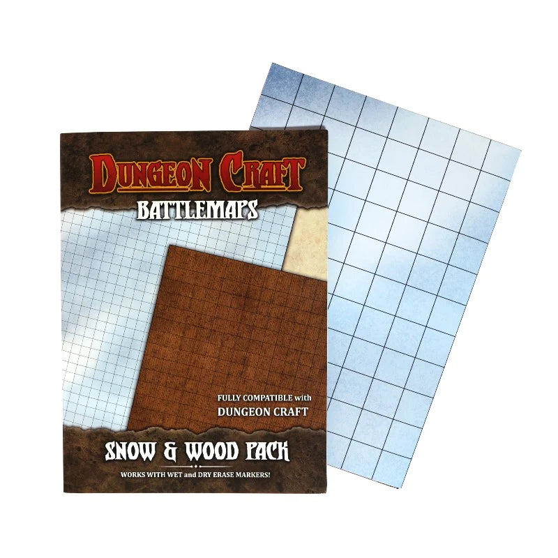 Dungeon Craft Battlemaps: Snow & Wood Pack