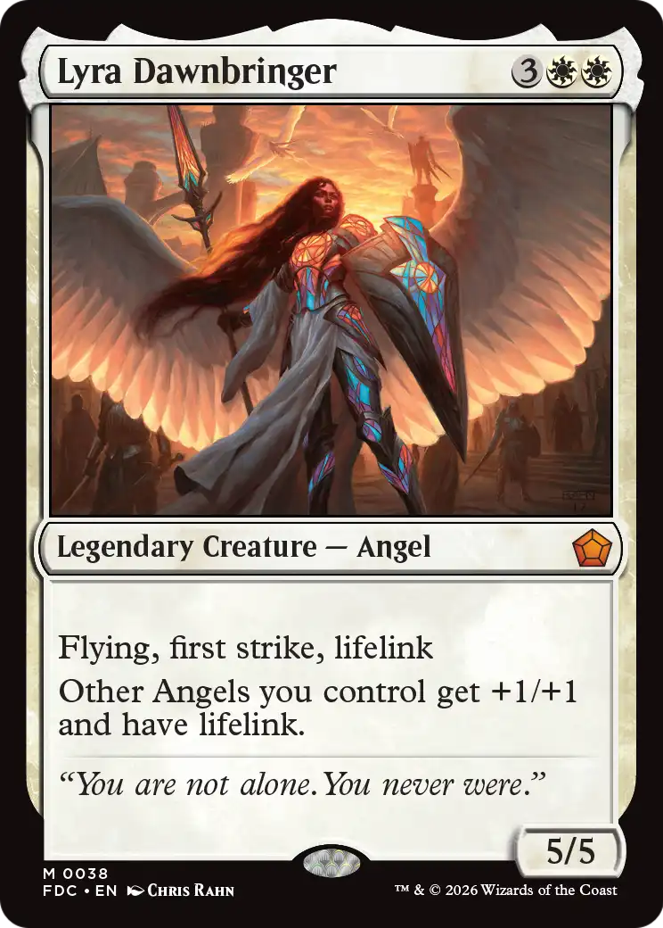 Lyra Dawnbringer [Foundations Commander]