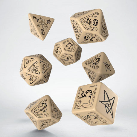 Call of Cthulhu Beige & Black Dice Set