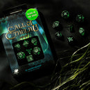 Call of Cthulhu Dice Black & Glow-in-the-Dark Dice Set