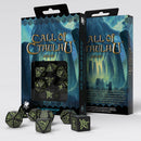 Call of Cthulhu Dice Black & Glow-in-the-Dark Dice Set