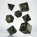 Call of Cthulhu Dice Black & Glow-in-the-Dark Dice Set
