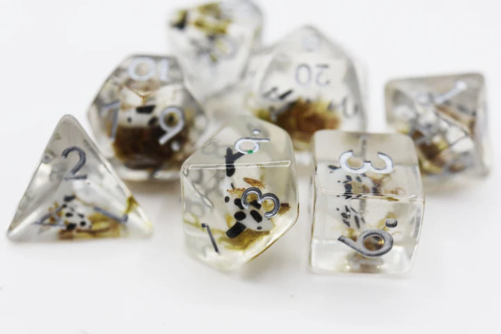 FBG1145 Black Koi Fish (Polyhedral Dice Set)