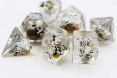 FBG1145 Black Koi Fish (Polyhedral Dice Set)
