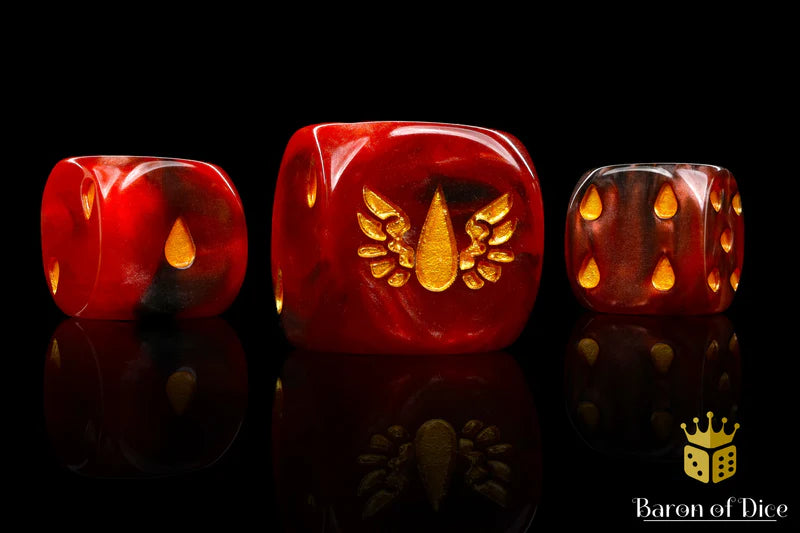 Baron of Dice - 25 Count Straight Edge Dice