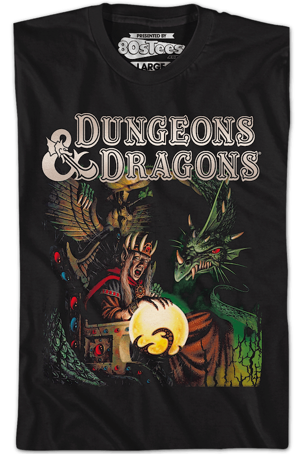 Book Cover Dungeons & Dragons T-Shirt