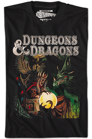 Book Cover Dungeons & Dragons T-Shirt