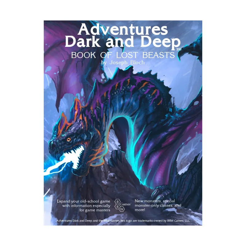 Adventures Dark and Deep: Book of Lost Beasts