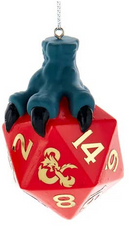 Dungeons & Dragons Dice/Gelatinous Cube Ornament