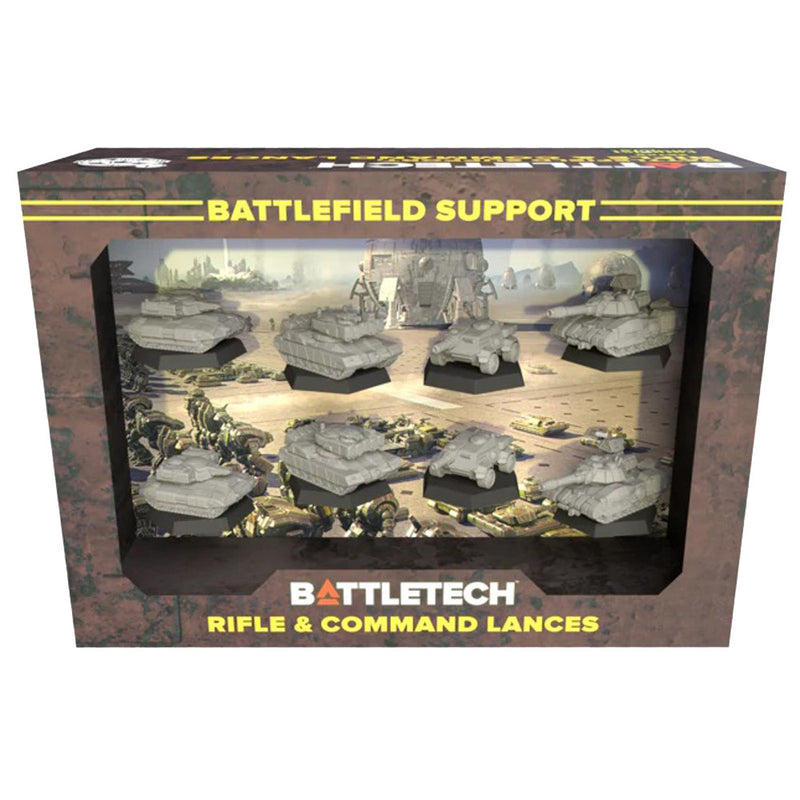 BattleTech: Forcepack - Battlefield Support Rifle and Command Lances (Pre-Order)