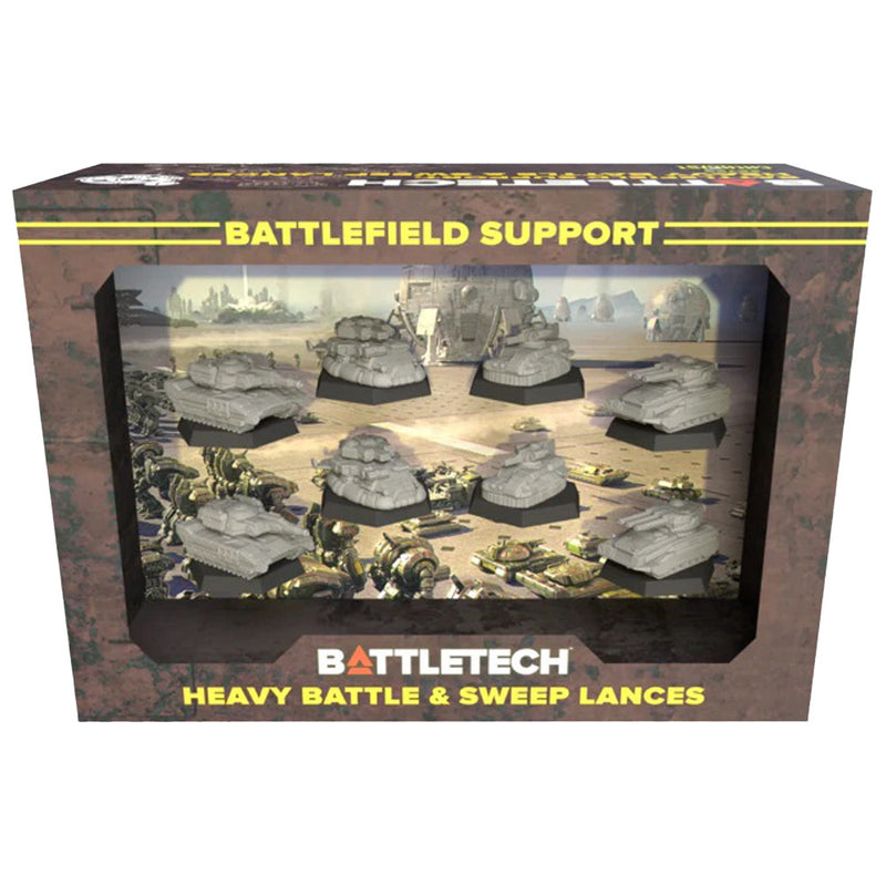 BattleTech: Forcepack - Battlefield Support Heavy Battle and Sweep Lances (Pre-Order)