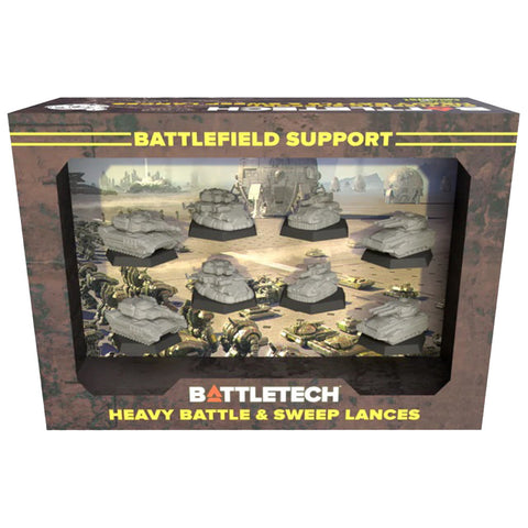 BattleTech: Forcepack - Battlefield Support Heavy Battle and Sweep Lances