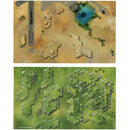 BattleTech BattleMat: Alpha Strike - Aerobase #2/Grassland Hills #1