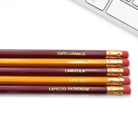 Harry Potter Spells and Charms Pencils