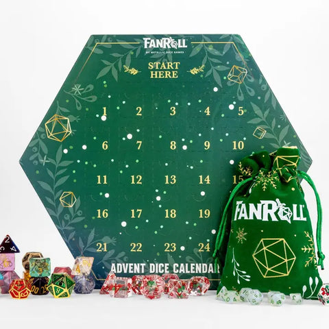 Fanroll Holiday Dice Advent Calendar 2025