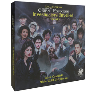 Horror on the Orient Express: The Board Game - Investigators Unveiled Expansion