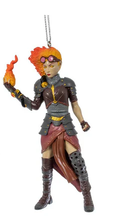 5"Resin Magic Jace/Chandra Ornaments