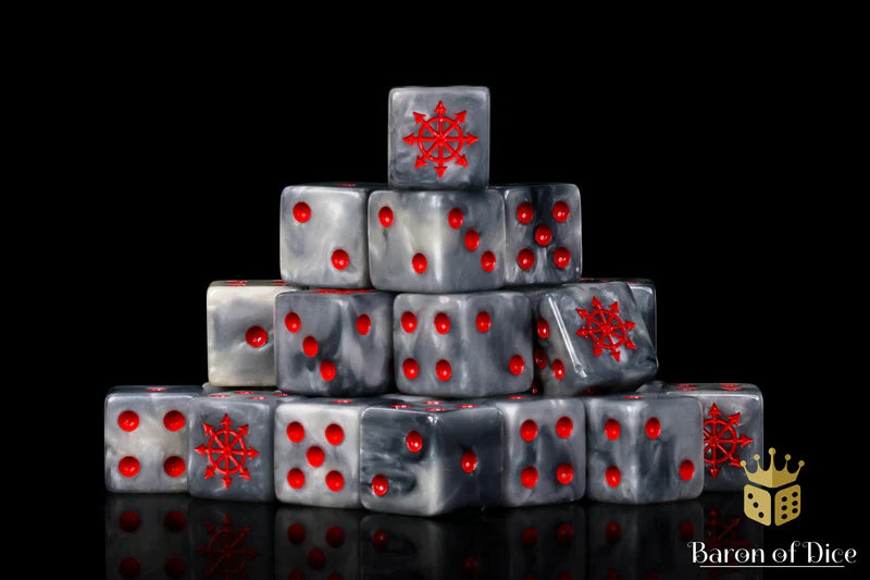 Baron of Dice - 25 Count Straight Edge Dice