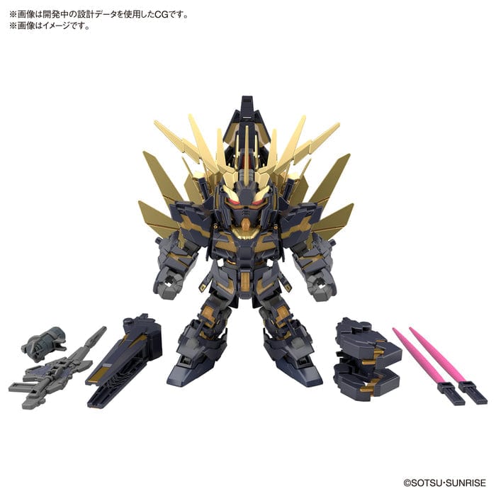 SD Gundam Cross Silhouette Unicorn 02 Banshee