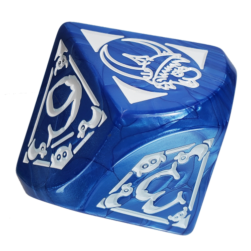 Colossal Munchkin Level Die (Blue)