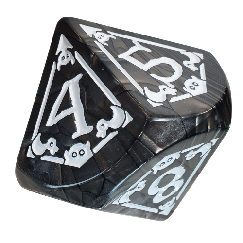 Colossal Munchkin Level Die (Black)