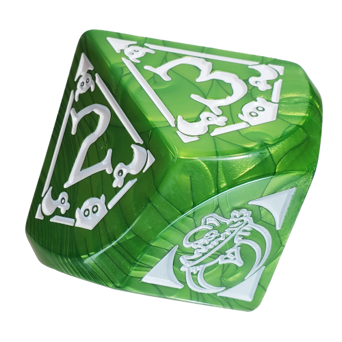 Colossal Munchkin Level Die (Green)