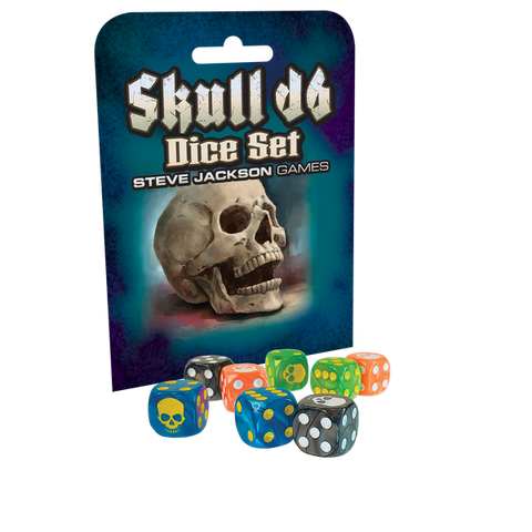 Skull d6 Dice Set