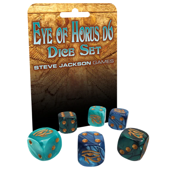 Eye of Horus d6 Dice Set