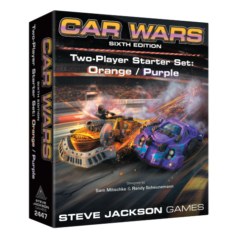 Car Wars Sixth Edition: Two Player Starter Set (Orange/Purple)