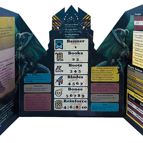 Return to Dark Tower RPG Adversary Screen