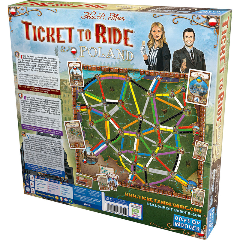 Ticket to Ride Map Collection Vol 6.5: Poland