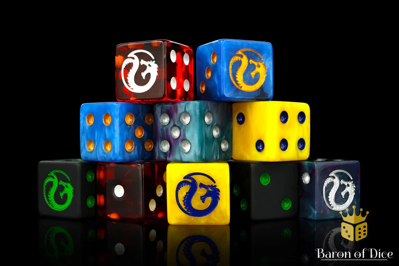 Baron of Dice - Battle Robots Dice Set