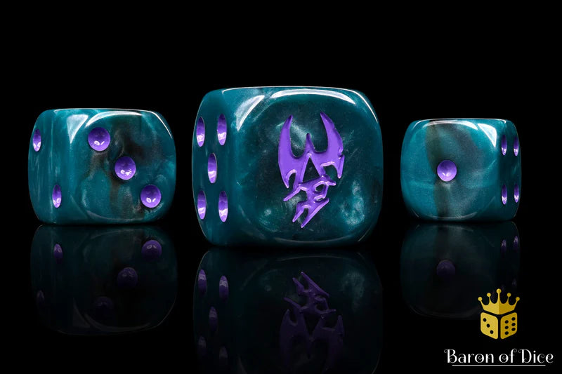 Baron of Dice - 25 Count Straight Edge Dice