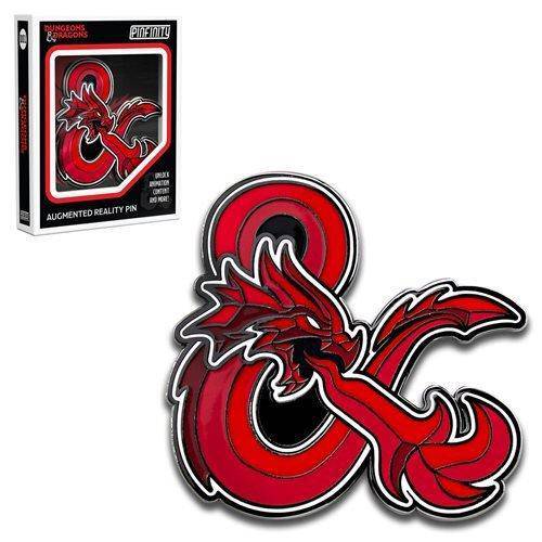 AR Enhanced Collectible Pin: D&D- Ampersand