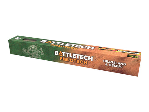 BattleTech BattleMat: FieldTech - Alpha Strike Grasslands/Desert