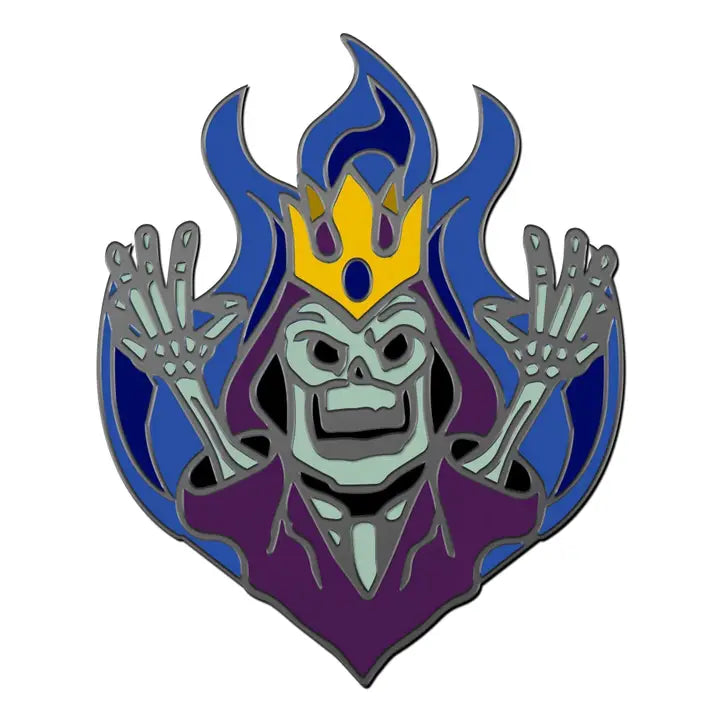 Lich Enamel Pin - Blue/Purple