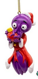 2.5" Resin Merry Monster Ornament 4 Assorted