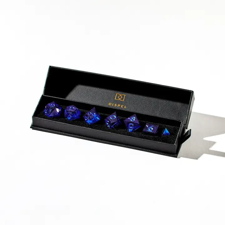 Deep Blue Sea 7-Piece Polyhedral Set