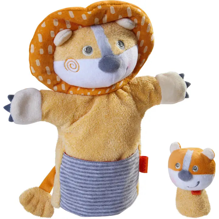 Haba Hand Puppet Lion and Cub