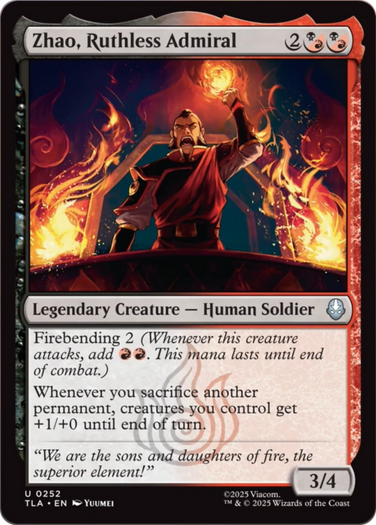 Zhao, Ruthless Admiral [Avatar: The Last Airbender]