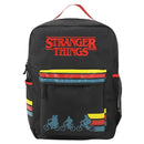 Stranger Things Logo & Silhouettes Black 18.5" Backpack