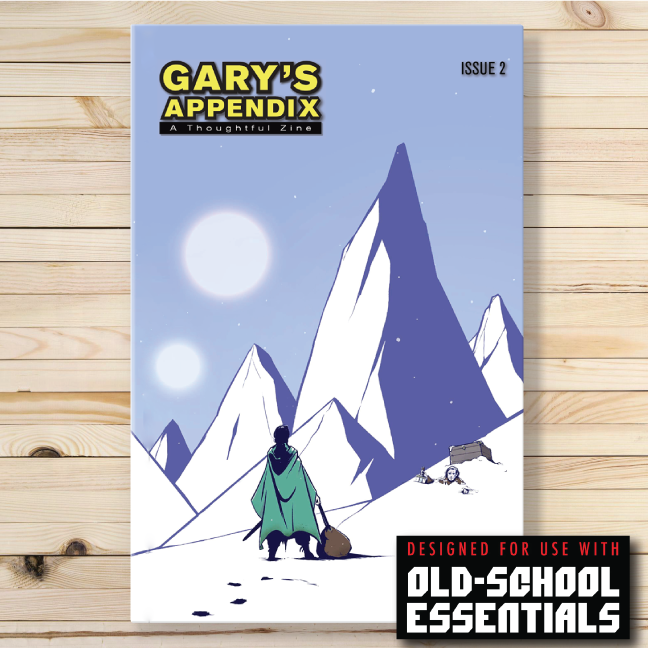 Gary’s Appendix: A Thoughtful Zine for OSE