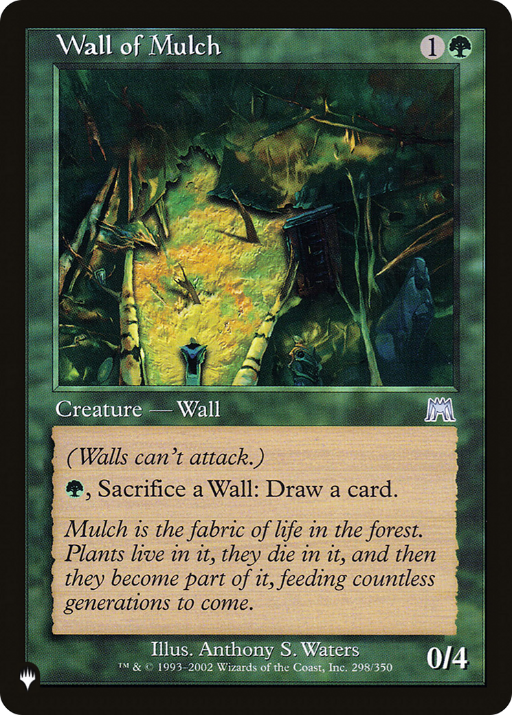 Wall of Mulch [The List Reprints]