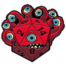 Dieholder / Eye Tyrant Enamel Pin - Red