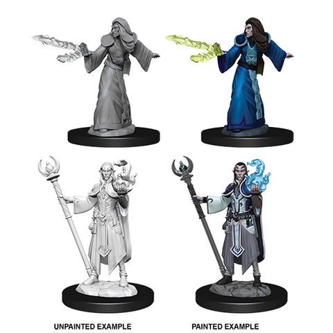Nolzur's Marvelous Miniatures: Male Elf Wizard (unpainted)