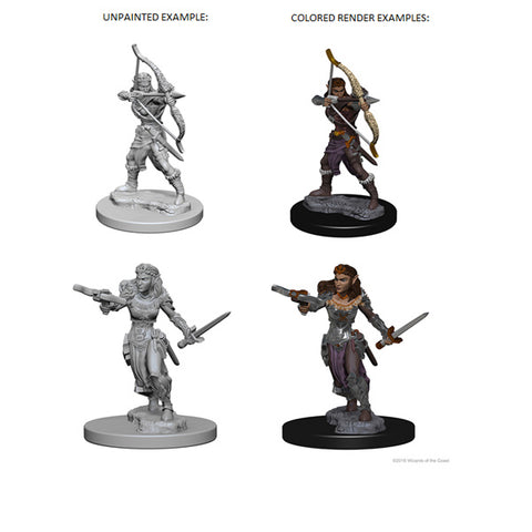 Nolzur's Marvelous Miniatures: Elf Female Ranger (unpainted)