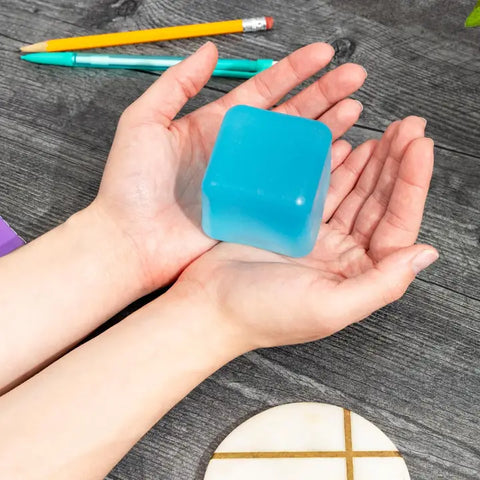 Stress Reliever Cube| Blue