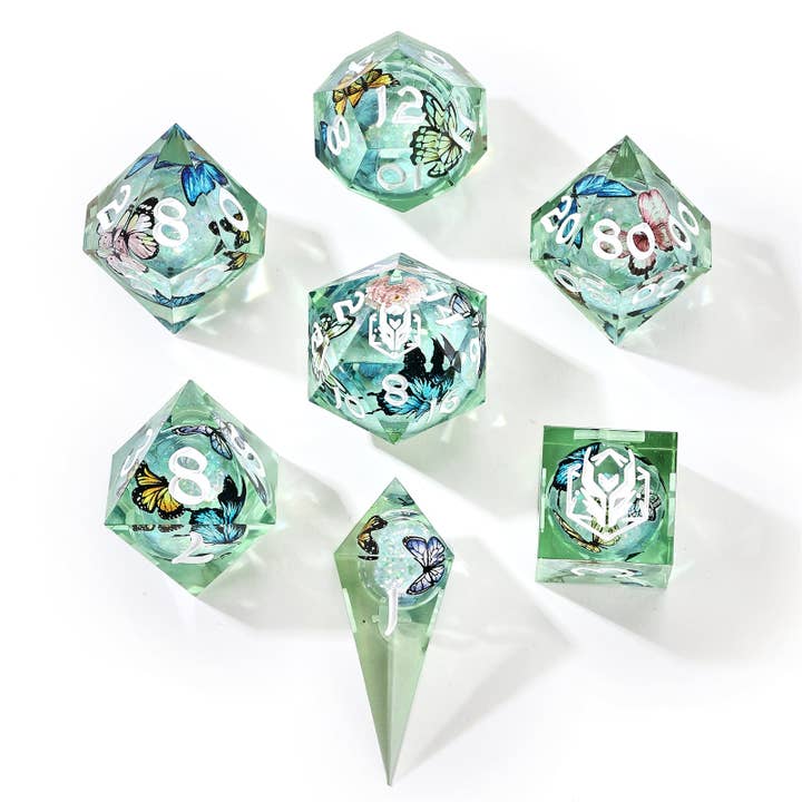 Liquid Core Sharp Edge Resin - Butterfly Kaleidescope
